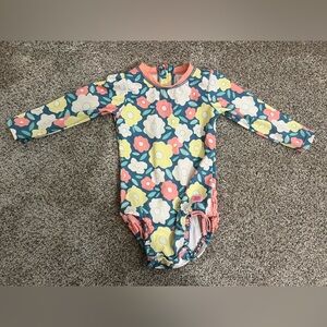 Ruffle butts 18-24 month rash guard swimsuit